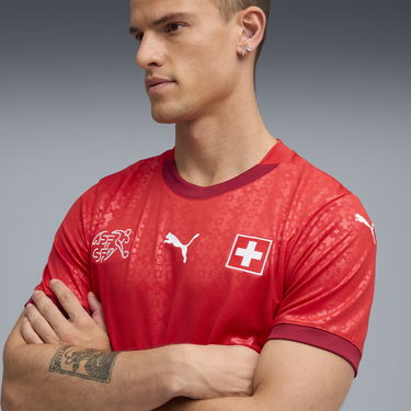 Jersey Puma Switzerland Women's National Team 2025 Home Jersey Rød | 782182_10, 2