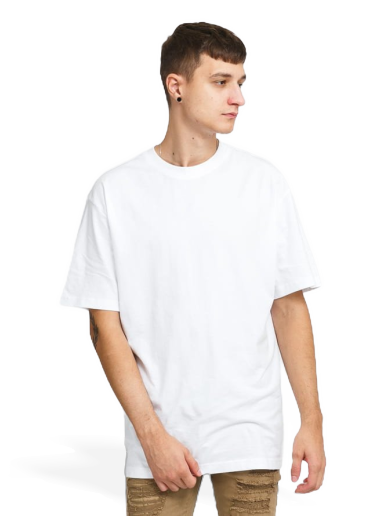 T-shirt Urban Classics Organic Tall Tee Hvid | TB4451