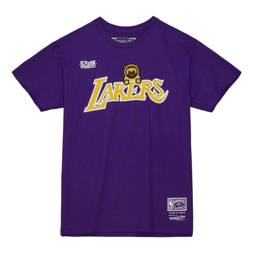 T-shirt Mitchell & Ness Ozuna Los Angeles Lakers T-Shirt Lilla | SSTE5279-LALYYPPPPURP