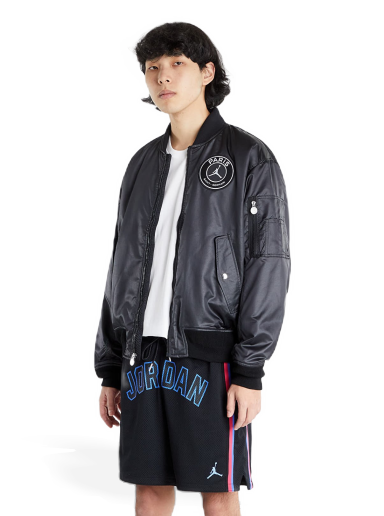 Bomberjakke Jordan Paris Saint-Germain MA-1 Jacket Sort | DB6492-010