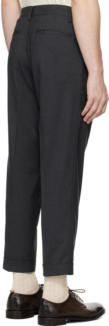Bukser BEAMS Beams Plus 1 Pleat Combat Trousers Grå | 3823-0039-803, 2