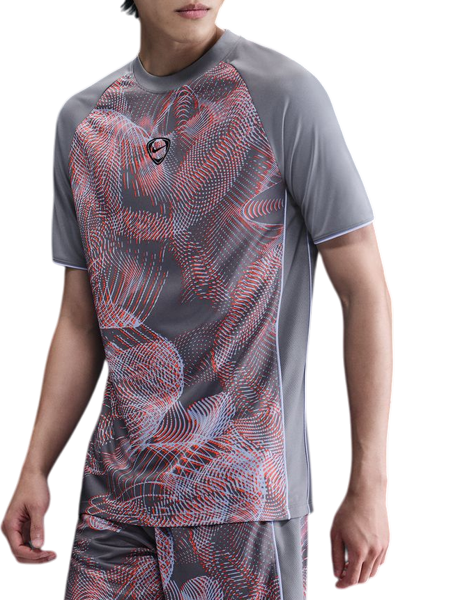 T-shirt Nike Nike DF ACD+ AOP Short Sleeve Graphic Top Grå | hv1824-635