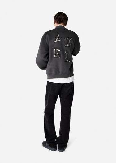 Bomberjakke AXEL ARIGATO Varsity Bomber Jacket Grå | A3074003, 6