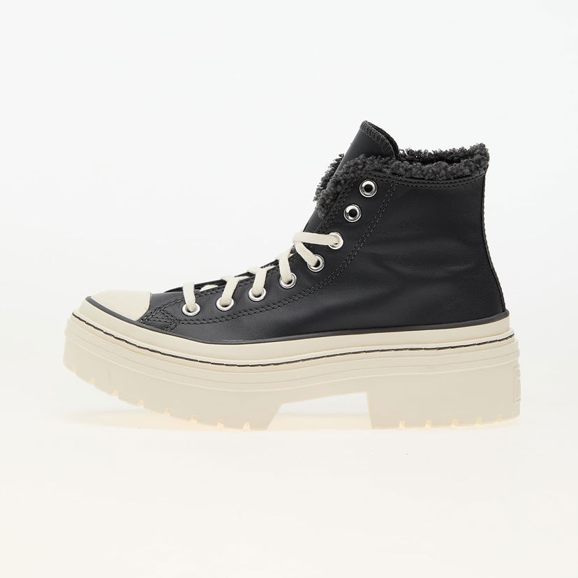 Sneakers og sko Converse Chuck Taylor All Star Lugged Heel Sherpa Vamp Sort | A10152C