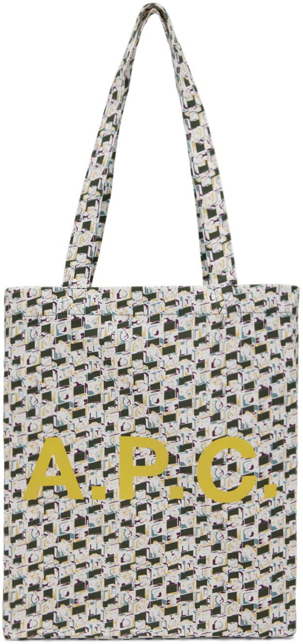 Mulepose A.P.C. Lou Tote Bag Grå | COGYV-M61442, 0