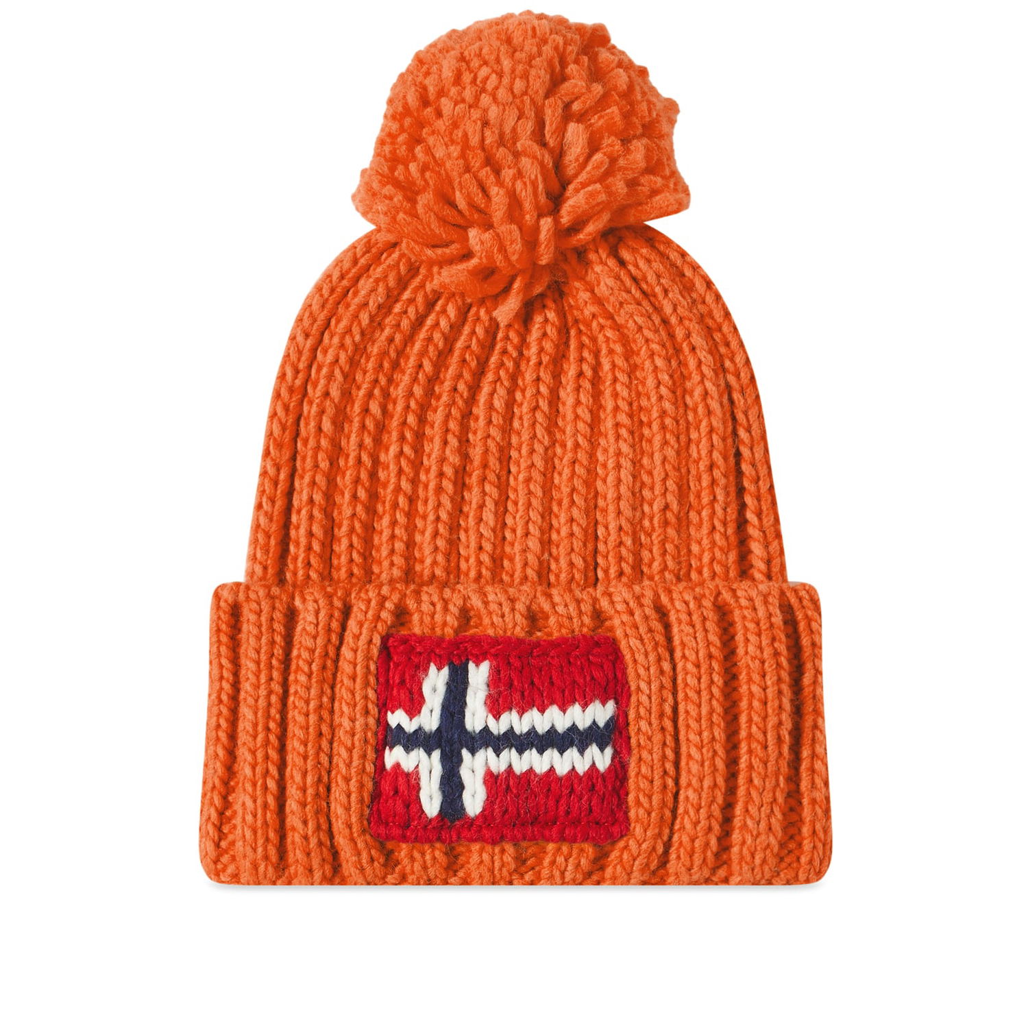 Beanie Napapijri Semiury Pom Beanie Orange | NP0A4GKBA001, 0