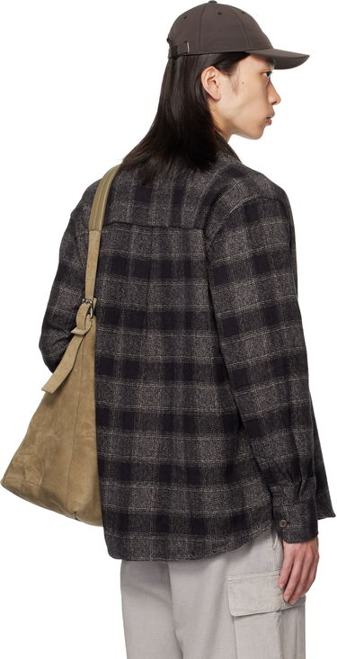 Skjorte OUR LEGACY OUR LEGACY Checked Button-Down Shirt Grå | M4252AO, 2