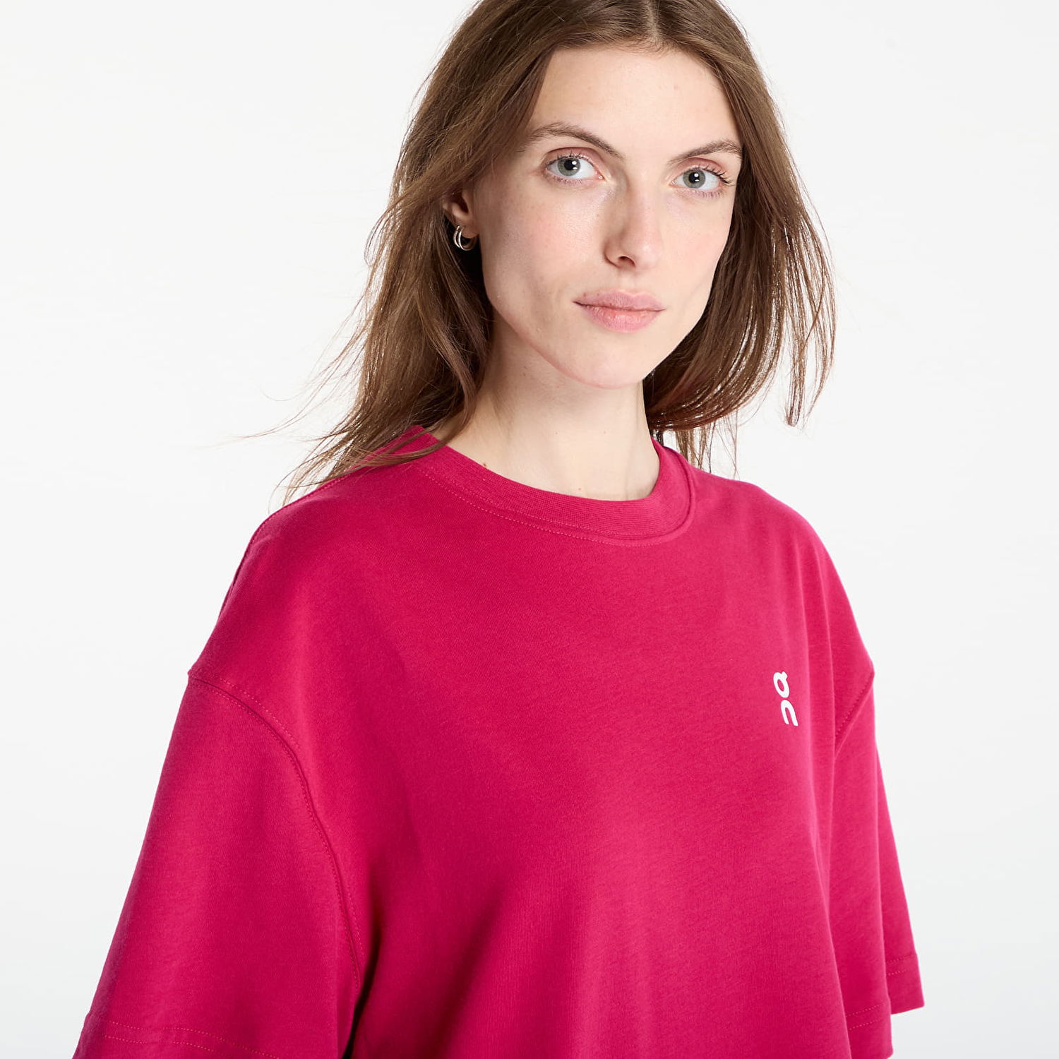Kjole On Running Club Oversized T-Shirt Dress Lyserød | 1WF11193538, 1