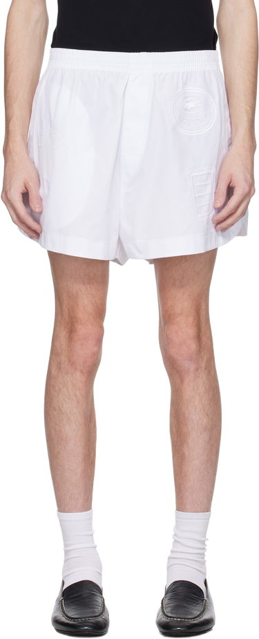 Shorts Lacoste Lacoste Runway Badge Shorts Hvid | GH7420, 0