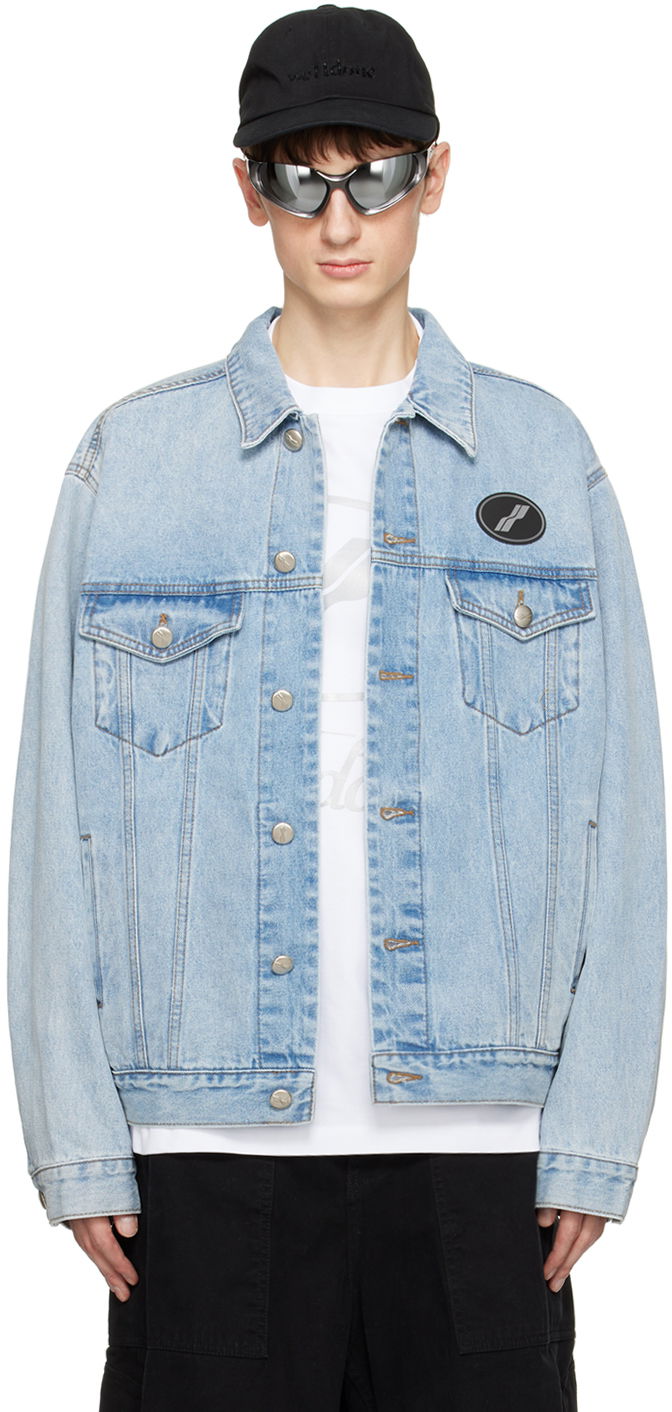Jakke We11done We11done Oversized Denim Jacket Blå | WD-DJ4-20-017-U-IC, 0