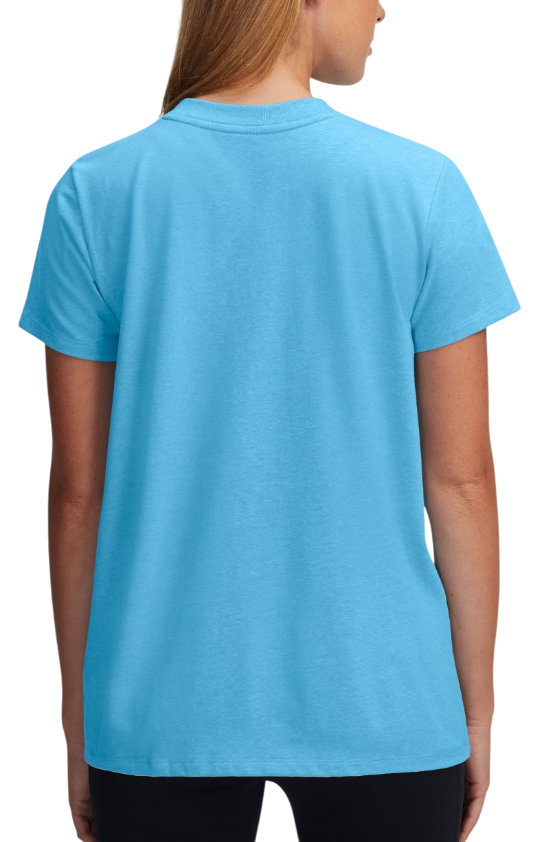T-shirt Under Armour Under Armour Rival Core Short Sleeve T-Shirt Blå | 1383648-453, 1