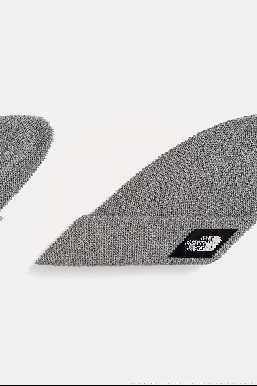 Beanie The North Face Ribbed Knit Salty Lined Beanie Grå | NF0A8CGZDYX1, 0