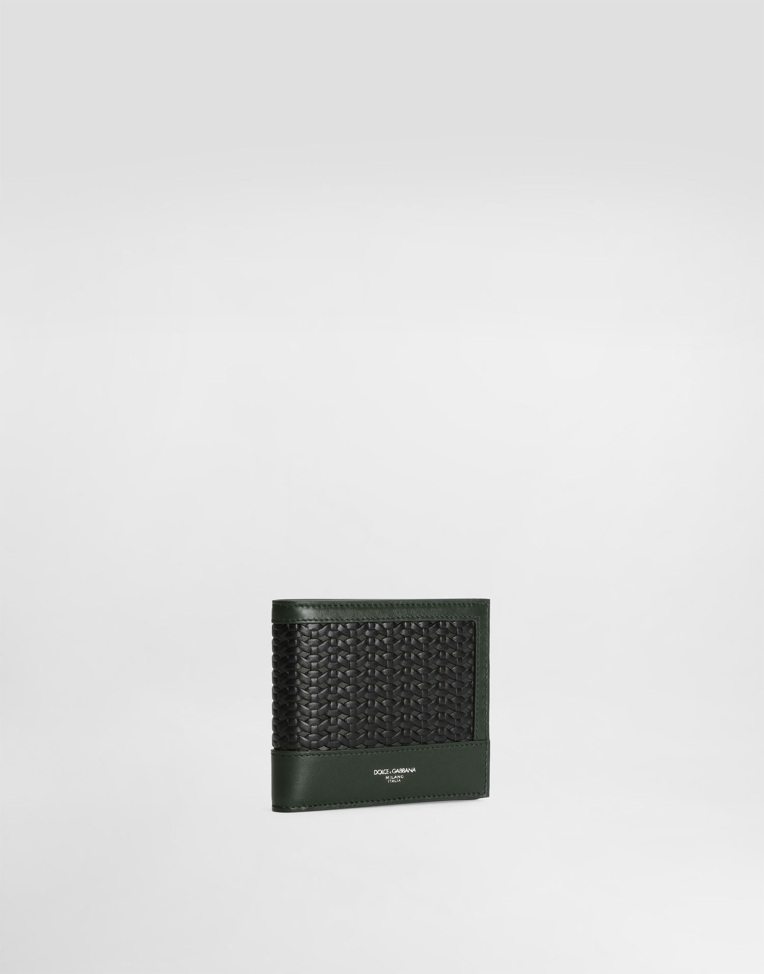 Tegnebog Dolce & Gabbana Eel Skin Wallet With Laser Weave Onesize Grøn | BP1321AN41989868, 1