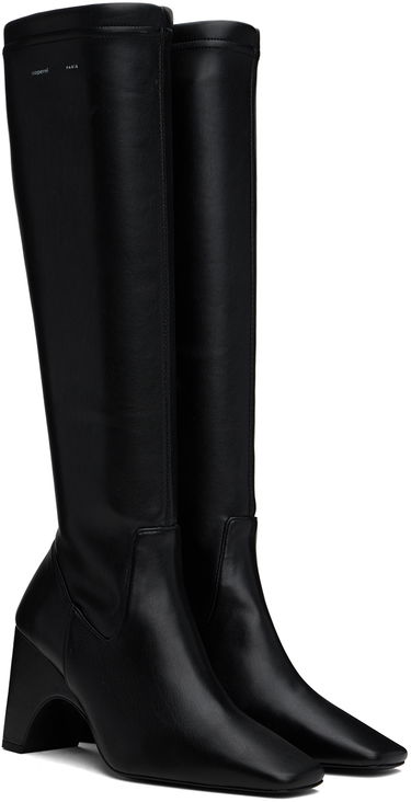 Sneakers og sko Coperni Stretch Tall Boots Sort | COPSH58857, 3