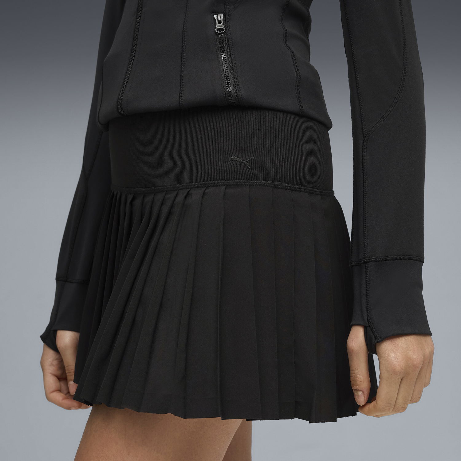 Nederdel Puma PUMA x GUIZIO Pleated Tennis Skirt Sort | 634126_01, 1