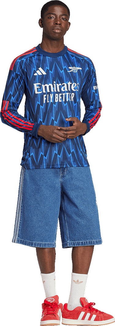 Jersey adidas Originals Arsenal FC Long Sleeve Jersey 2025/26 Blå | ji9525, 6
