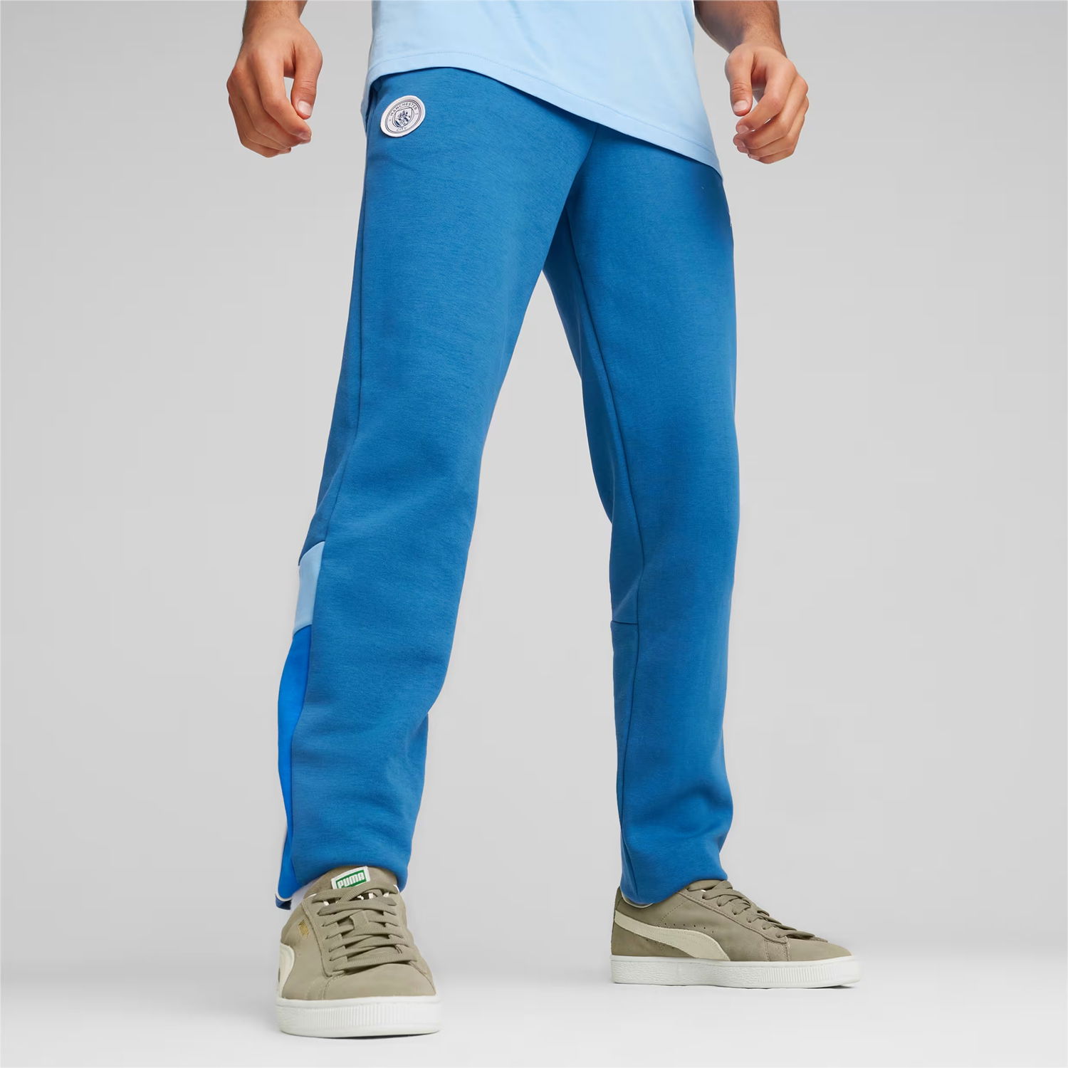 Joggingbukser Puma Manchester City FtblArchive Track Pants Blå | 774392-11, 1