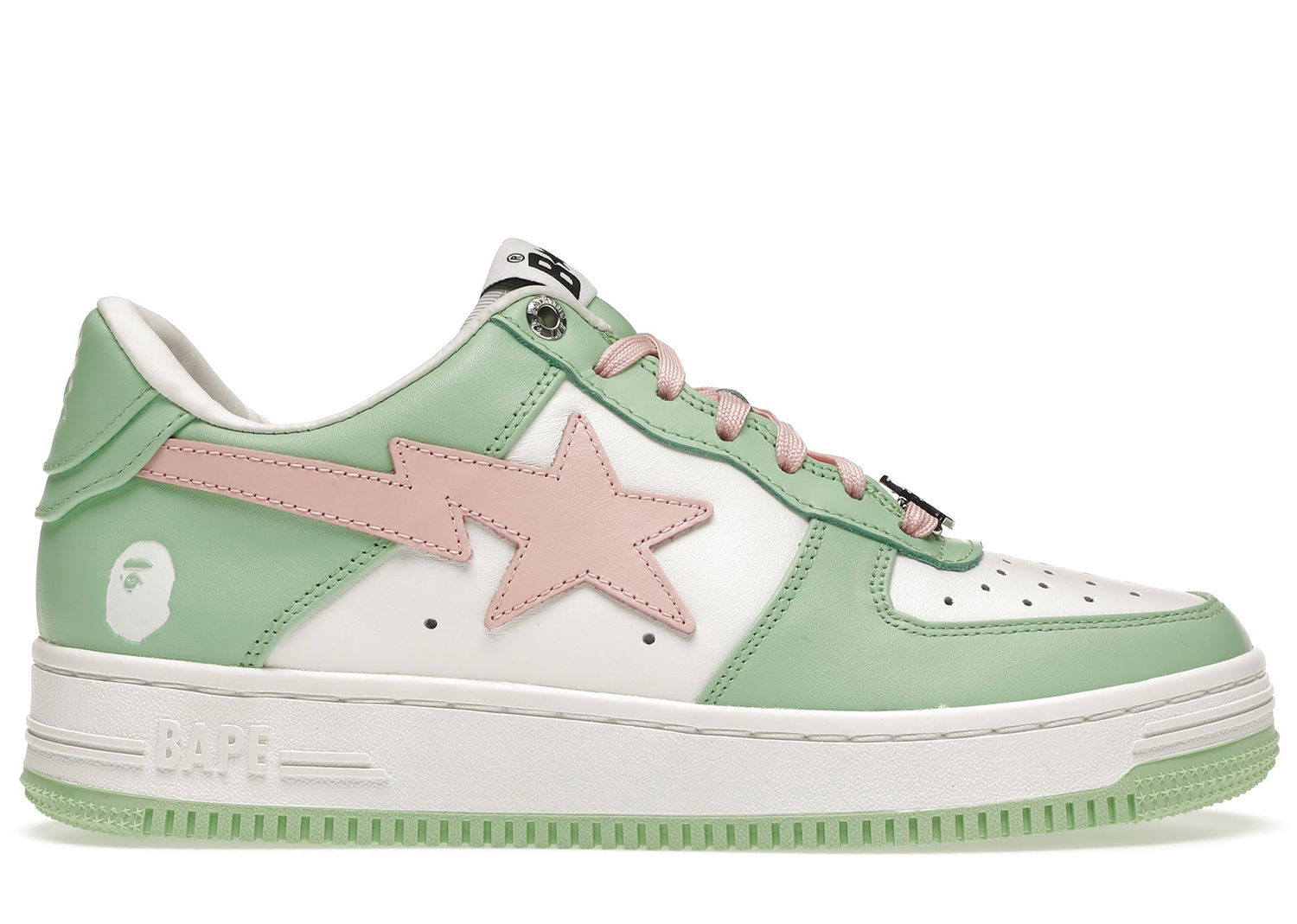Sneakers og sko BAPE Bape Sta "Pastel Green" Grøn | 001FWH701005_GRN_A, 0