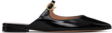 Sneakers og sko Gianvito Rossi Jane Ribbon Slide Loafers Sort | G95582-05RIC-NUI, 0