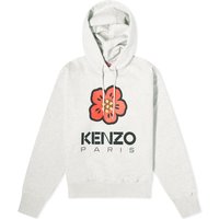 Sweatshirt KENZO Large Flower Logo Classic Hoodie Grå | FD62SW0634ME-93, 1