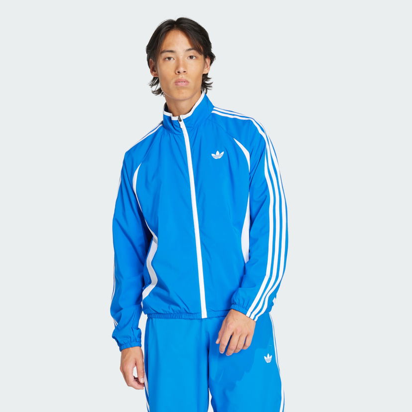 Vindjakke adidas Performance Teamgeist Track Jacket Blå | JP1117