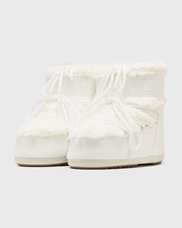 Sneakers og sko Moon Boot MB ICON LOW FAUX FUR Boots Hvid | 80D1409390.A002, 2