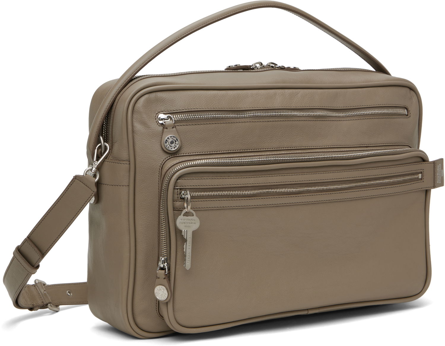 Skuldertaske Acne Studios Acne Studios Camero Camera Shoulder Bag Beige | C10235-, 1
