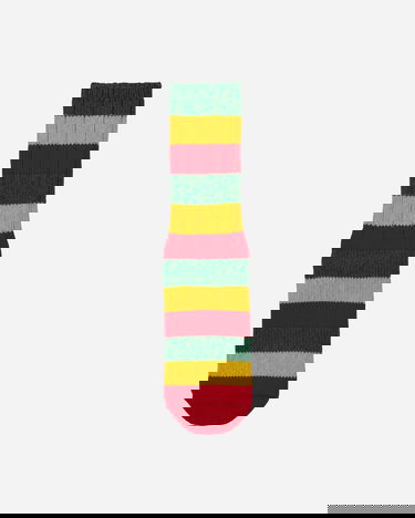 Sokker KAPITAL Rainbowy Happy Heel Socks Flerfarvet | EK-1365XS 1, 2