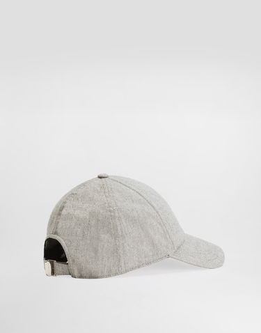 Kasket Dolce & Gabbana Dolce & Gabbana Cotton Baseball Cap Grå | GH886ZFU5YAS8290, 1