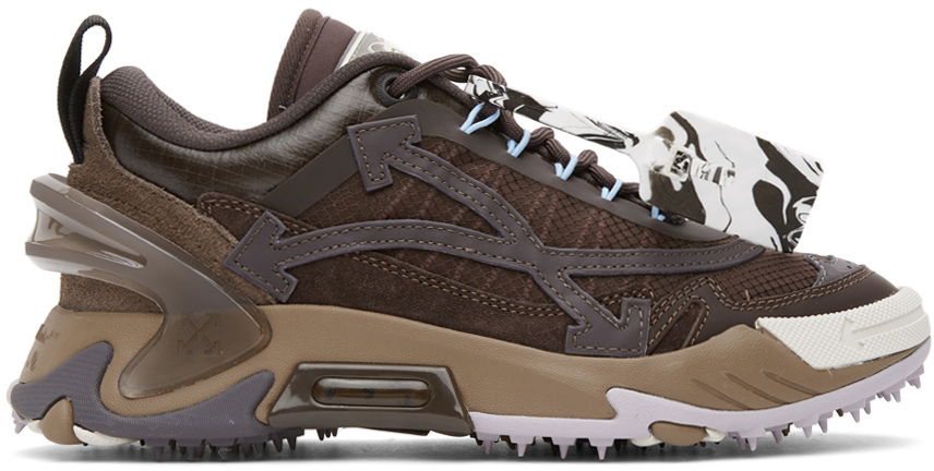 Sneakers og sko Off-White Brown Odsy 2000 Sneakers Brun | OMIA190F21FAB0016007, 0