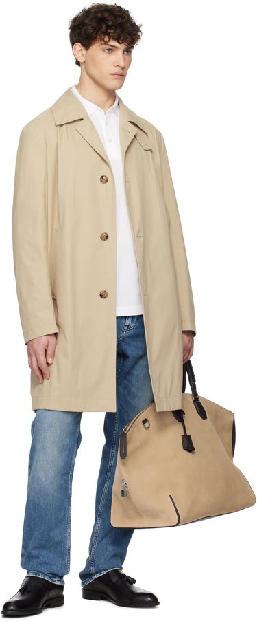 Trenchcoat BOSS BOSS Classic-Fit Coat Beige | 50540478, 3