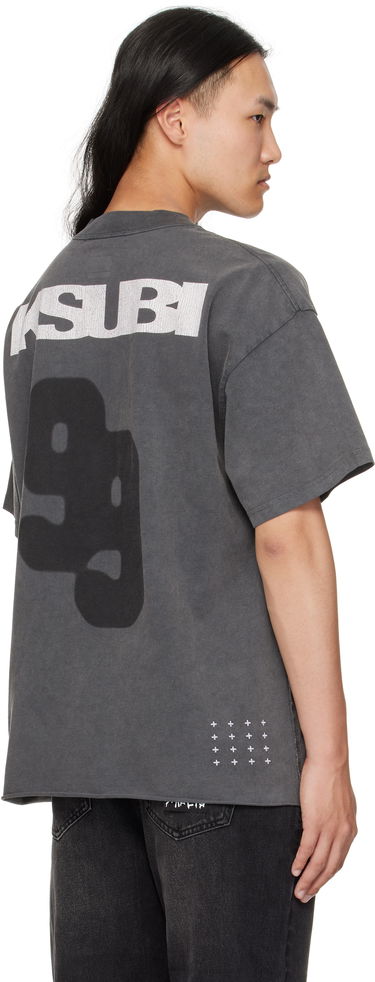 T-shirt Ksubi Ksubi Rugged Ekcess T-Shirt Grå | MFA25TE011, 2