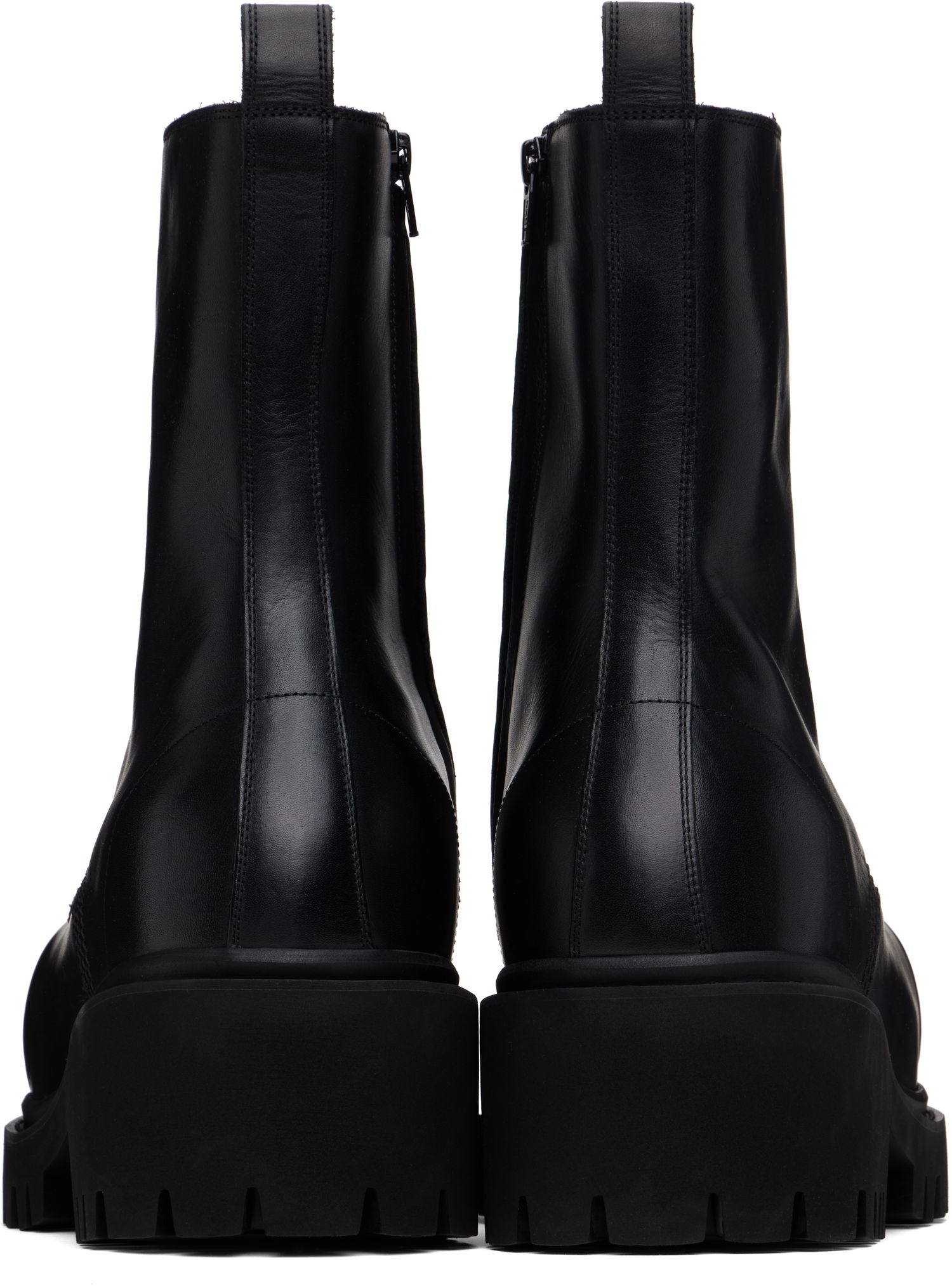 Tøj Balenciaga Balenciaga Stomper Boots Sort | 805881WCDA01000, 1