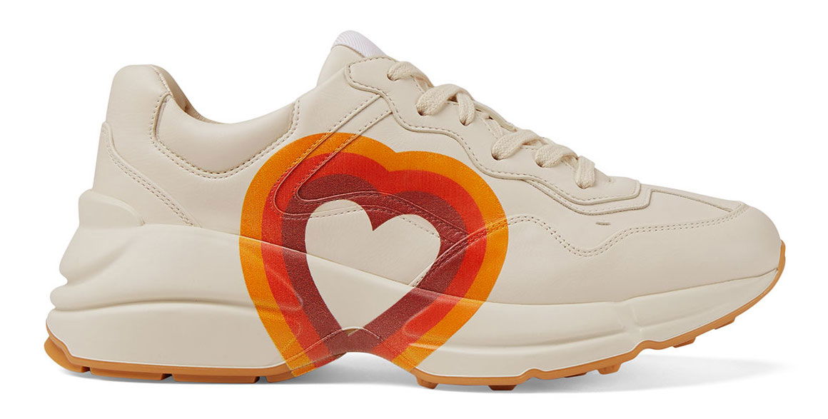 Sneakers og sko Gucci Rhyton 'Interlocking G Heart' (W) Beige | 550049 DRW00 9022, 0
