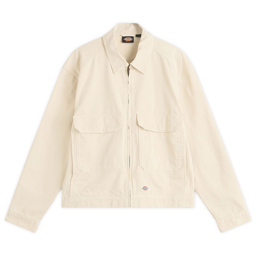 Jakke Dickies Fort Smith Trucker Jacket, Size Large Beige | DK0A87OEL171