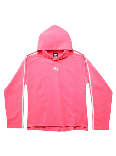 Sweatshirt Balenciaga adidas x No Rib Hoodie Lyserød | 723796TNVP55280