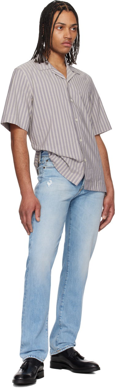 Skjorte Paul Smith Paul Smith Short Sleeve Regular Fit Shirt Lilla | M1R-905U-P02635, 4