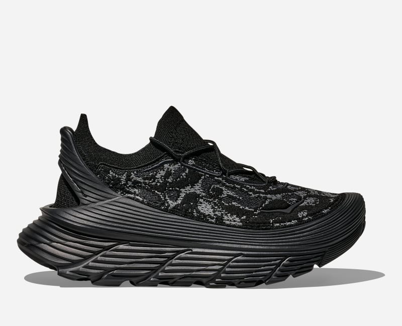 Sneakers og sko Hoka One One Stealth/Tech Restore Chukka, Size 9.5 Sort | 1169150-CRBN