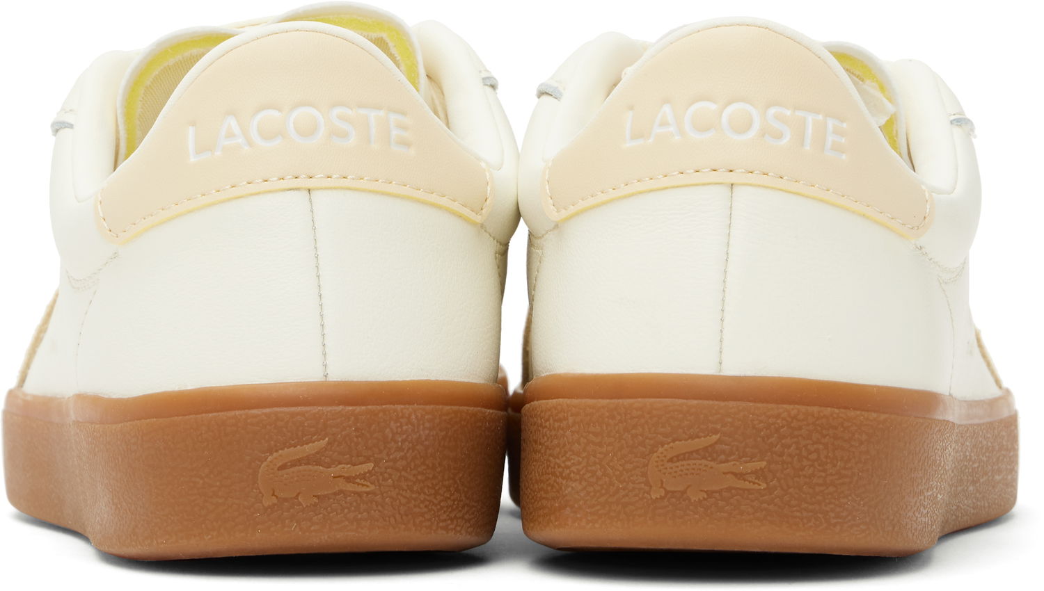 Tøj Lacoste Lacoste Baseshot Pro Leather Hvid | 49SMA0064_AB0, 1