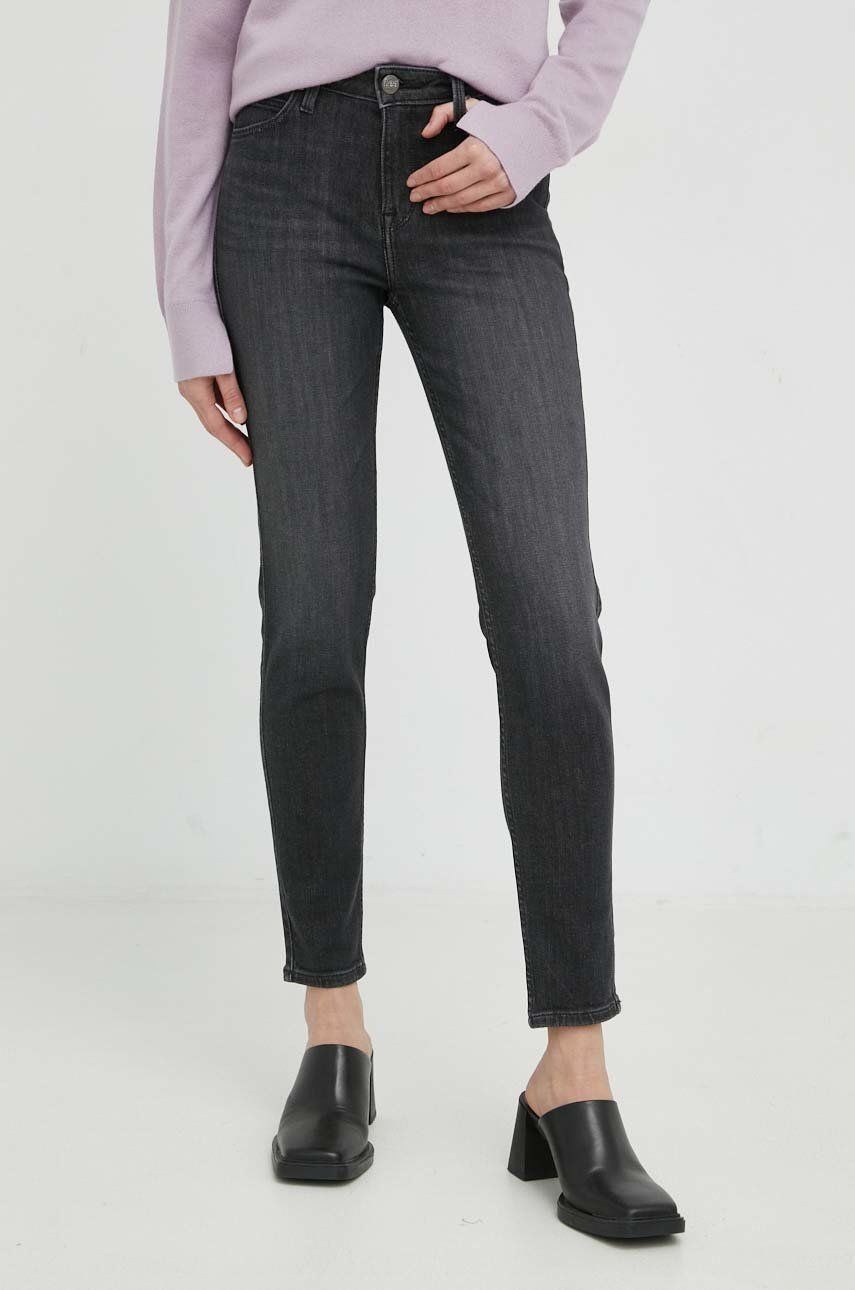Jeans Lee Scarlett High Middle Of The Night Jeans Sort | L626GSB42, 0