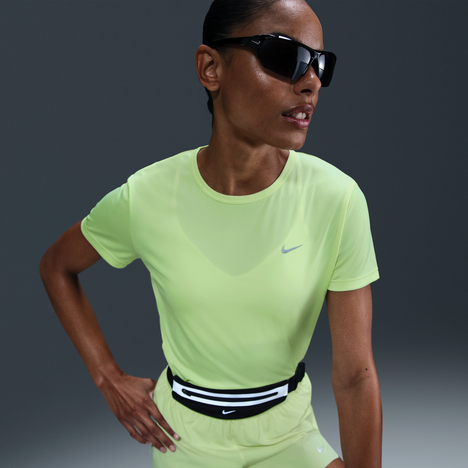 T-shirt Nike Dri-FIT Tempo Short-Sleeve Running Top Grøn | HQ0648-701, 0