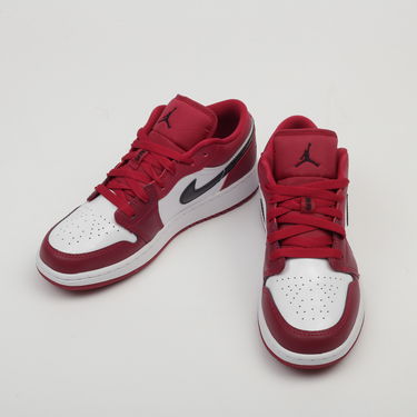 Sneakers og sko Jordan Air Jordan 1 Low GS "Noble Red" Bourgogne | 553560-604, 2