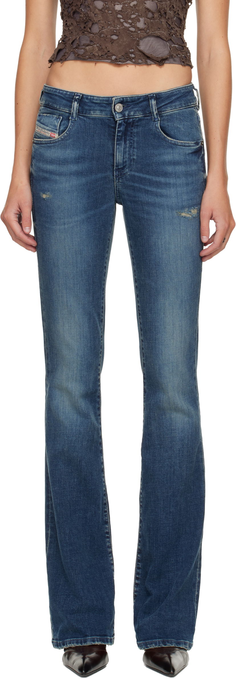 Jeans Diesel Bootcut 1969 D-Ebbey Jeans Blå | A11003 09L96