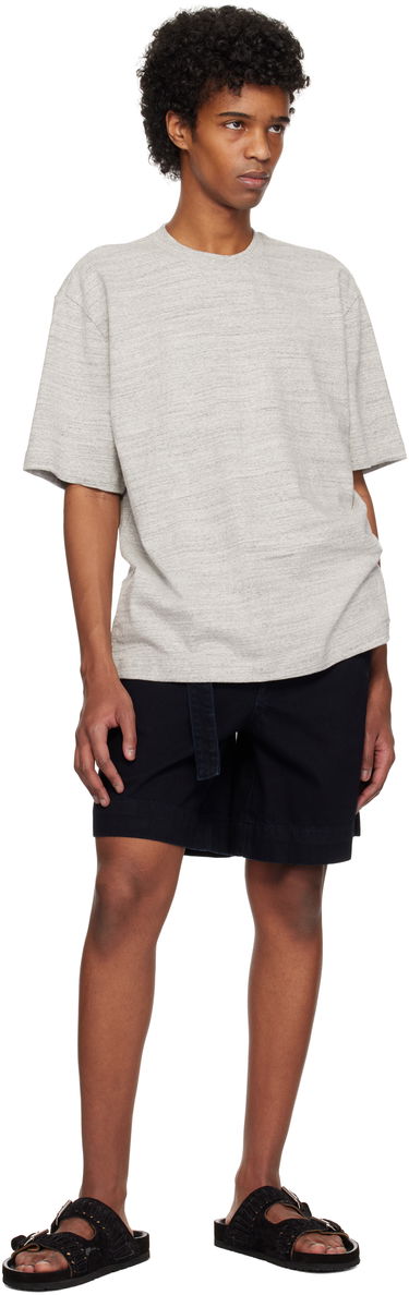 Shorts Róhe Relaxed Utility Shorts Mørkeblå | 314-31-071, 3
