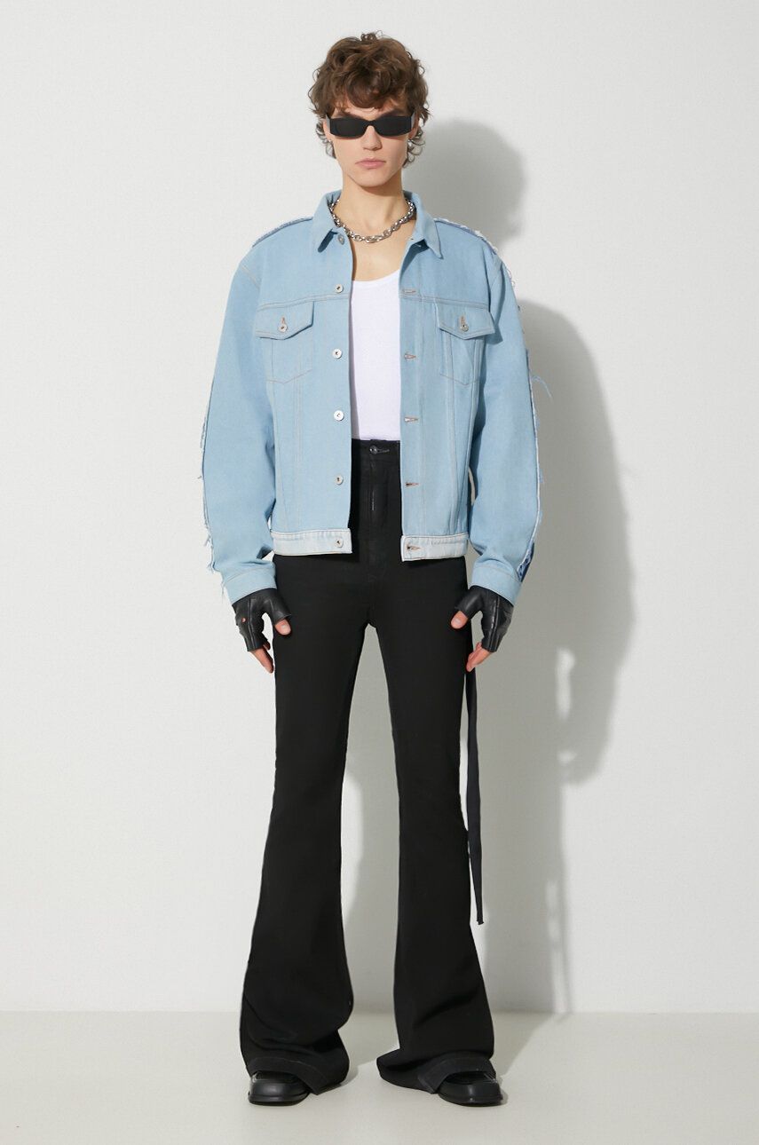 Bomberjakke HERON PRESTON Denim Jacket Blå | HMYE013F23DEN0014500, 1