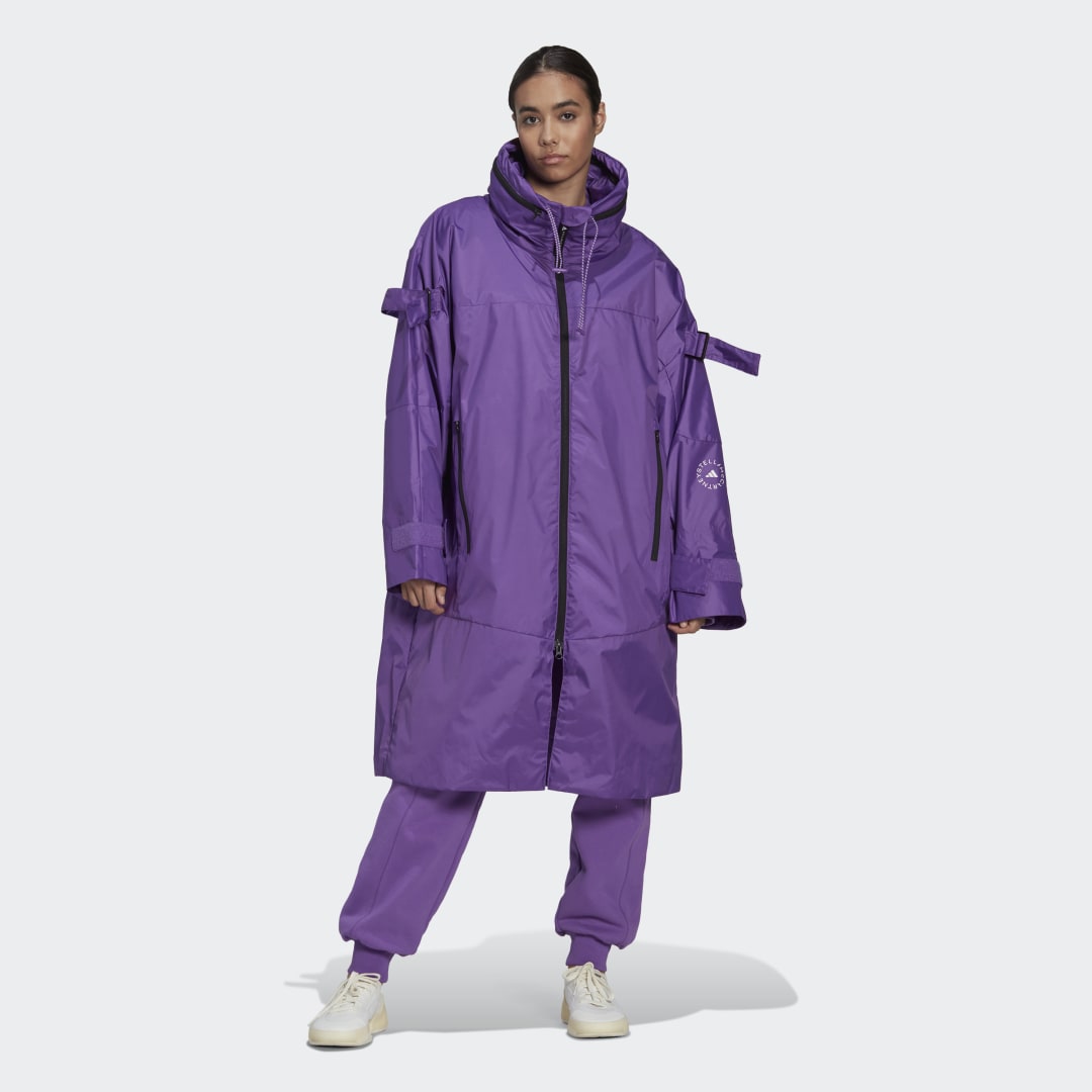 Jakke adidas Performance by Stella McCartney Lilla | HG6888, 0