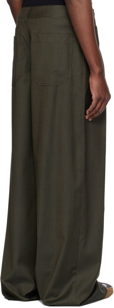 Bukser Serapis Serapis Jewel Rudder Wide-Leg Trousers Grøn | SS25_RP_1, 2