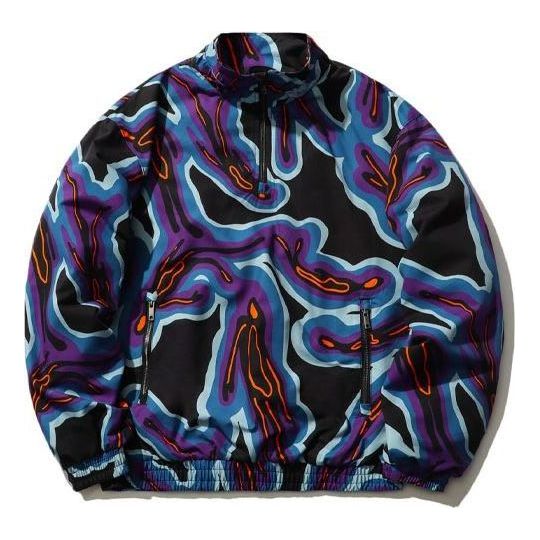 Vindjakke Li-Ning Spring Loose Fit Windbreaker Sort | AAER197-1