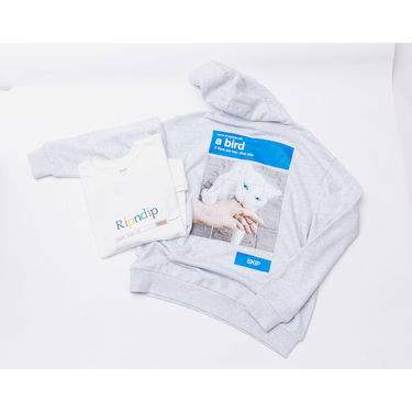 T-shirt RIPNDIP Rip N Dip A Bird Tee T-Shirt Size M Hvid | RNDSUM25136, 4