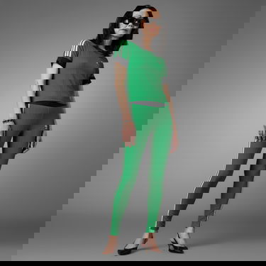 T-shirt adidas Originals Adicolor 70s Knit Tee Grøn | IK7844, 3